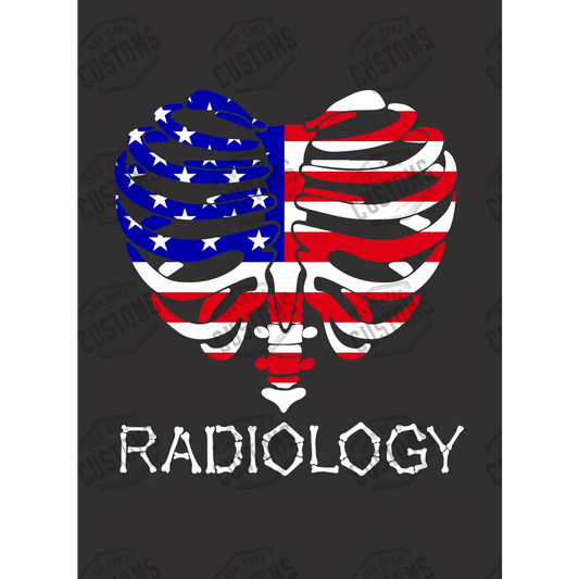 Radiology Patriotism Ready To Press Dtf
